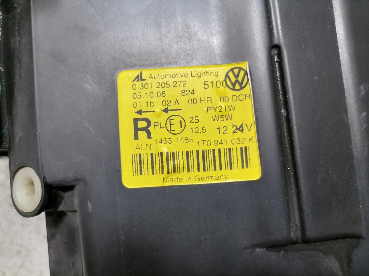 VW Touran 1T original Scheinwerfer vorn rechts Xenon Bj.2006